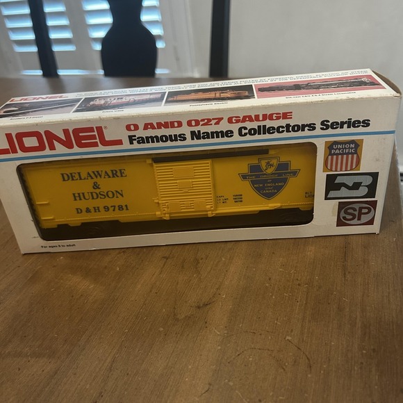 Vintage Lionel Delaware & Hudson Box Car 6-9781 O 027 Gauge New In Box - Picture 1 of 5